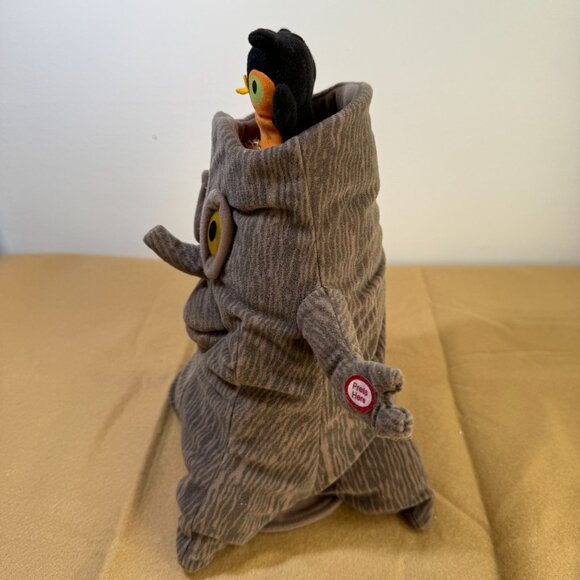 Hallmark Spooky Tree Plush Owls Halloween Decor Vintage - Picture 4 of 9